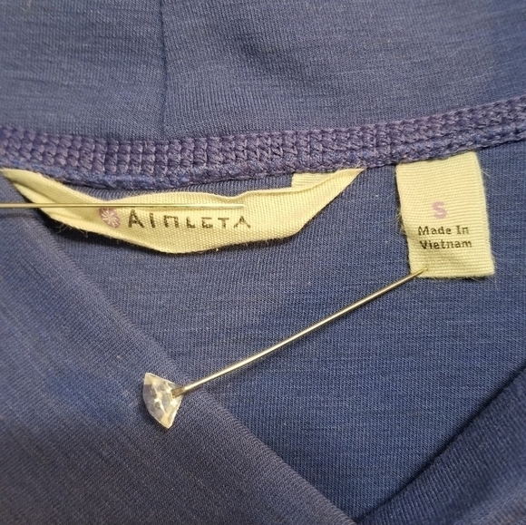 ATHLETA Soft Tech Blue Sapphire Sweater Dress, Size S - Picture 7 of 7
